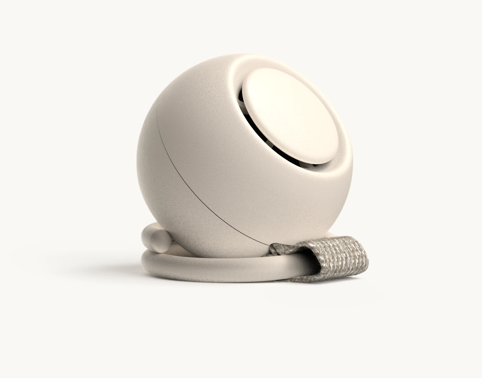 Hathc Go Putty propped up on loop in stand mode