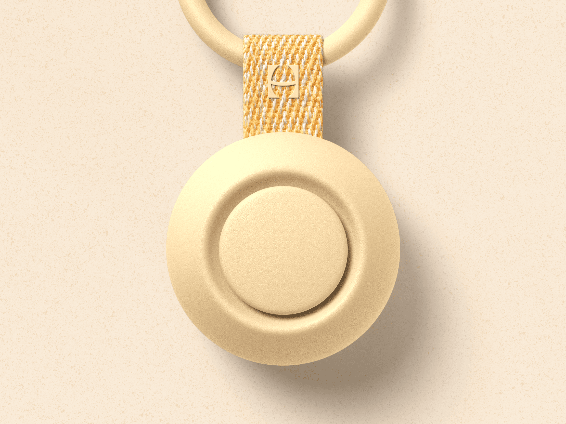 Closeup of the front speaker of Hatch Go honey colorway